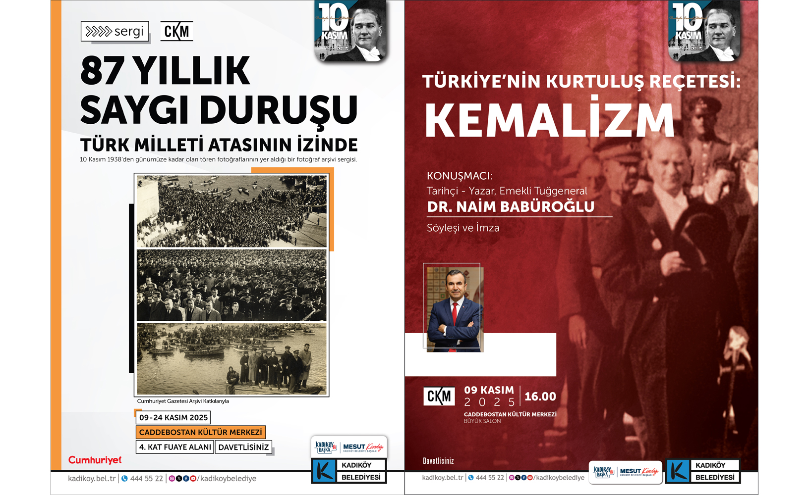 CKM’de Atatürk’ü anma programı 